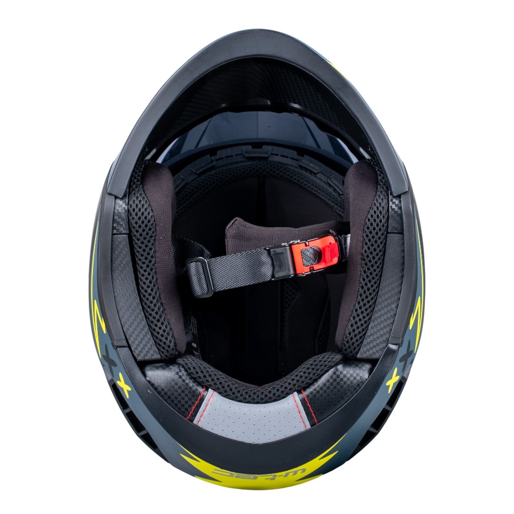 W-TEC Badalone Graphic matno čierno-žltá - XL (61-62) · záber 10