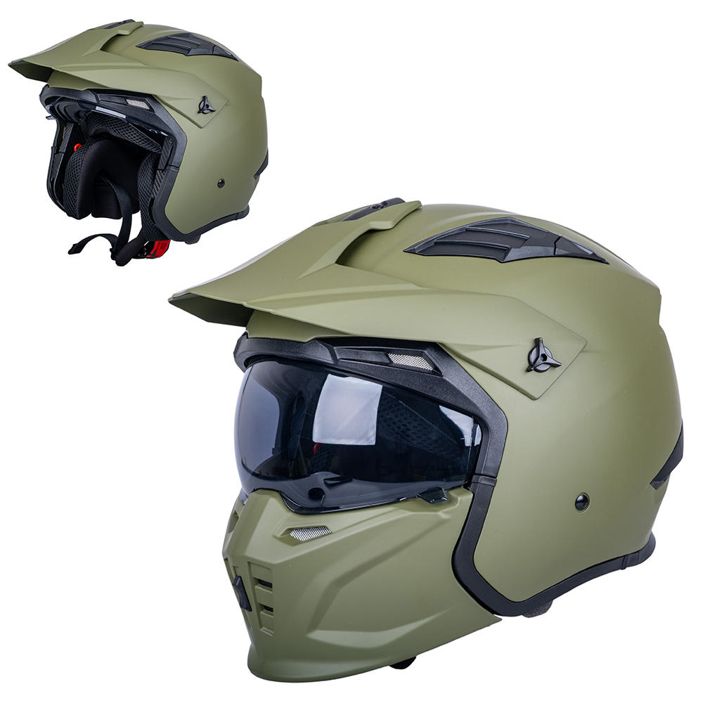 W-TEC Badalone Army matno olivová - L (59-60)