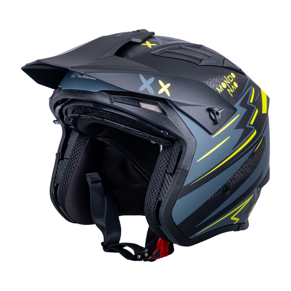 W-TEC Badalone Graphic matno čierno-žltá - XL (61-62) · záber 8