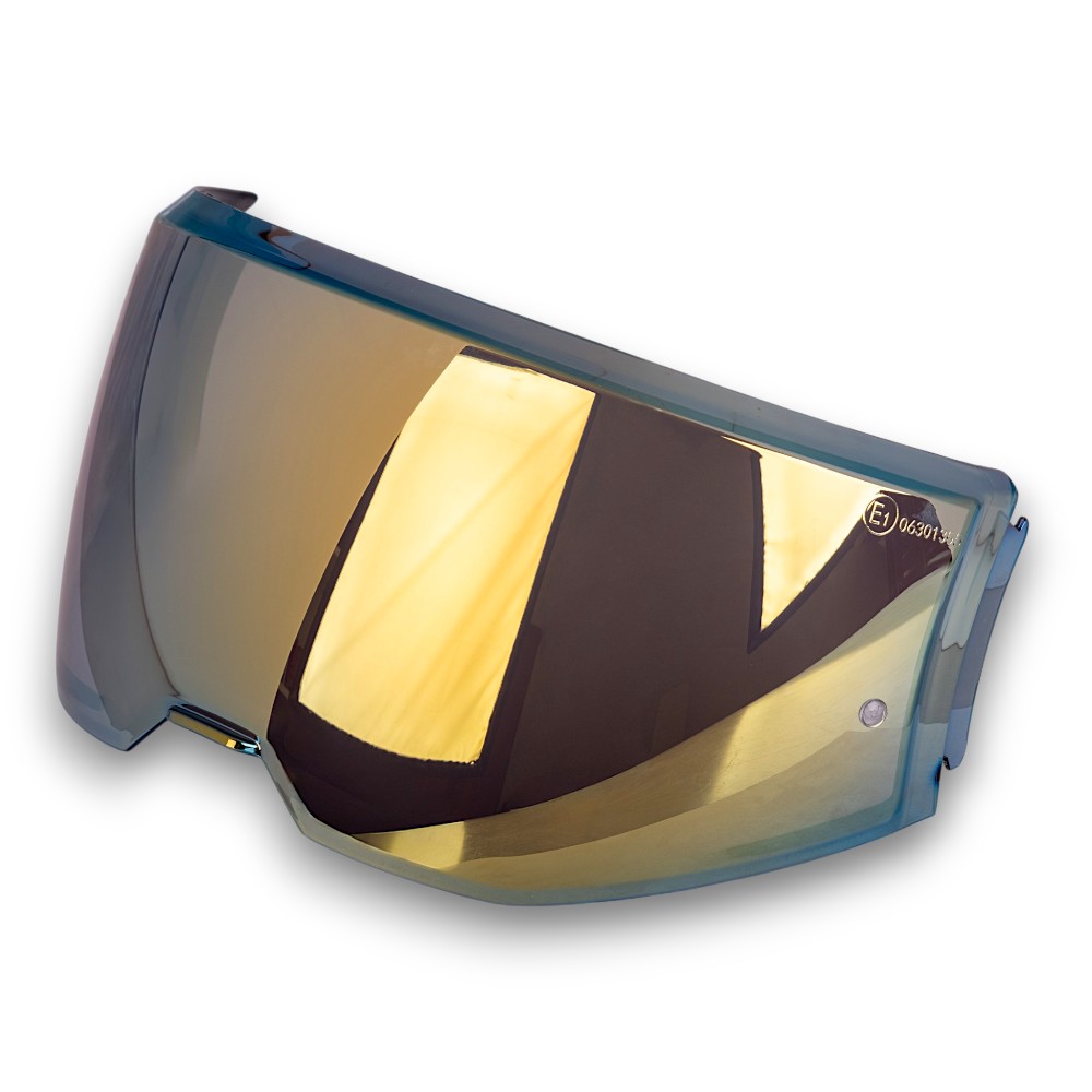 W-TEC Náhradné plexi pre prilbu Sabron zlatá - XS-M