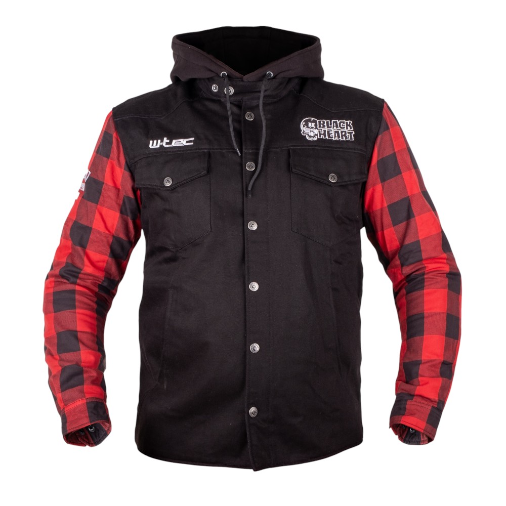 W-TEC Black Heart Ruffster čierno-červená - M