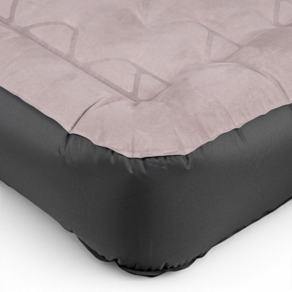 Dvojlôžkový nafukovací matrac inSPORTline Valkon Duo 192x151x22 cm so vstavanou elektrickou pumpou