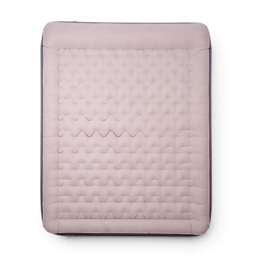 Dvojlôžkový nafukovací matrac inSPORTline Valkon Duo 192x151x22 cm so vstavanou elektrickou pumpou