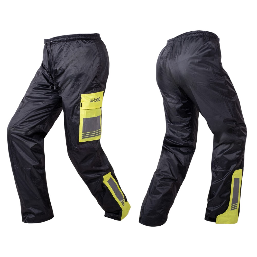 W-TEC Colnari čierna-fluo zelená - 5XL
