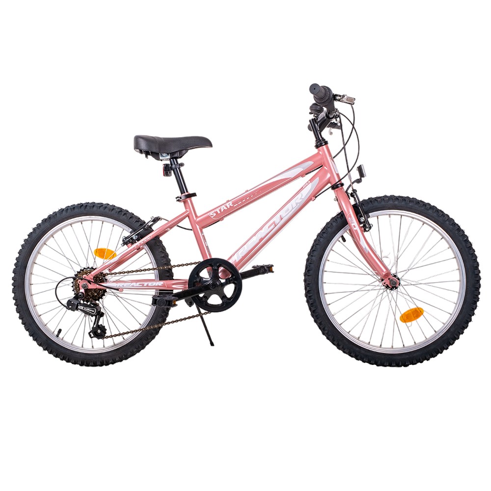 Detský bicykel Reactor Star 20" 9.0 vintage ružová - XS (15", 130-160 cm)