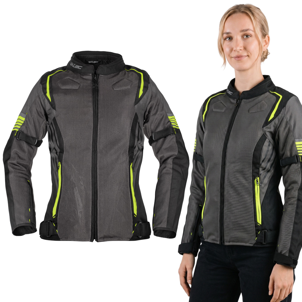 W-TEC Jelsa šedá-fluo - XL