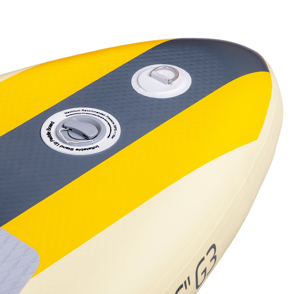 Paddleboard s príslušenstvom inSPORTline WaveTrip 11'6" G3 - Farba: Žltá · záber 7