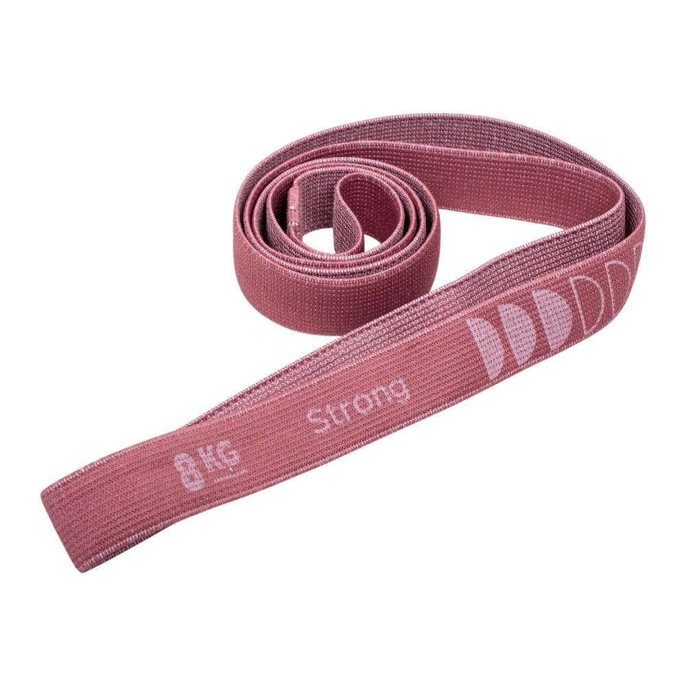 Posilňovacia guma inSPORTline Rand Strong 208x3,3 cm / 8 kg - Farba: Oranžová · záber 7