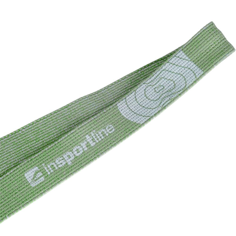 Posilňovacia guma inSPORTline Rand Light 208x3,3 cm / 5 kg - Farba: Zelená · záber 10