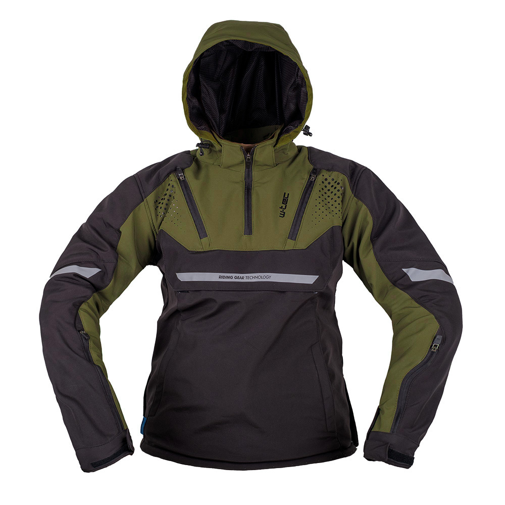 W-TEC Annorack khaki-čierna - S