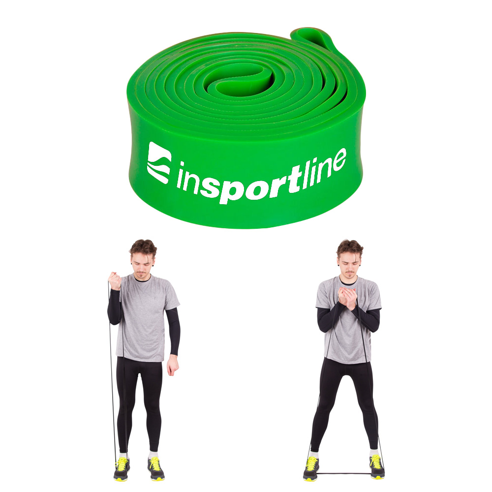 Gumový pás inSPORTline Hangy Heavy 204x4,4 cm / 30 kg