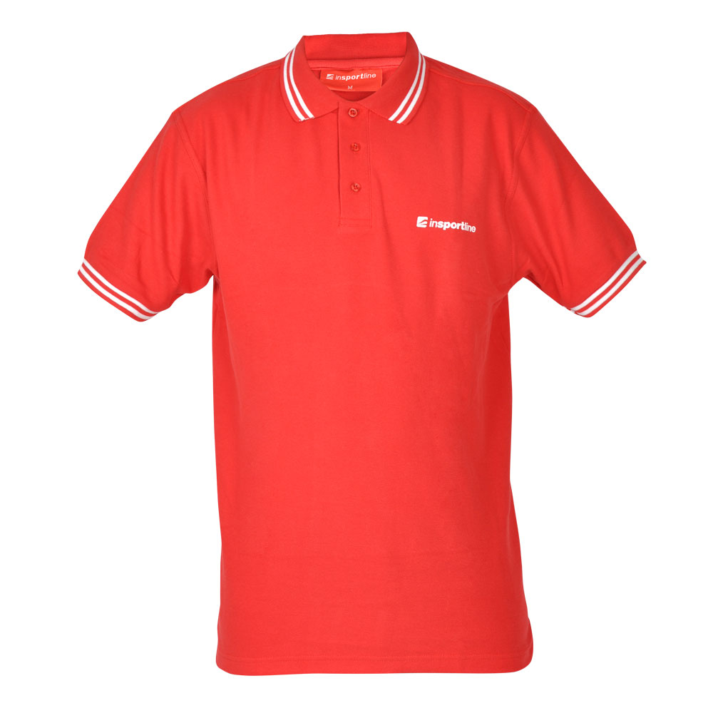 inSPORTline Polo červená - XXL