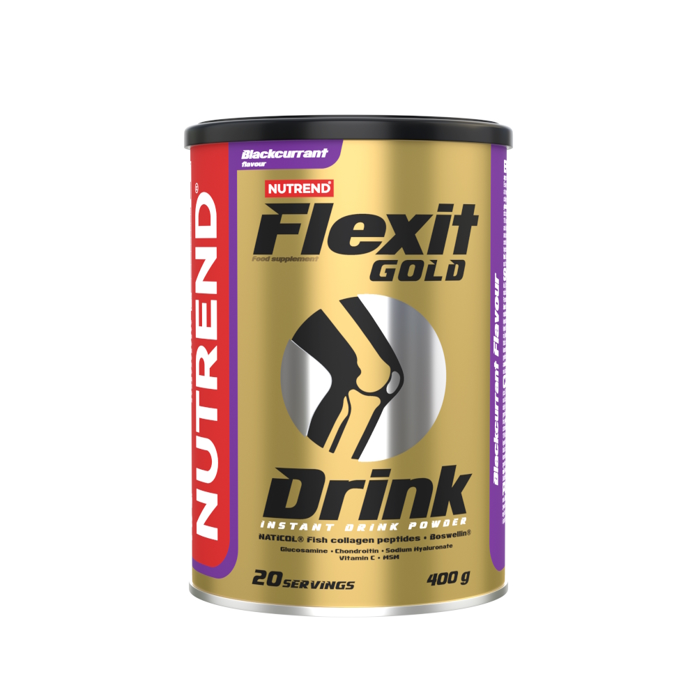 E-shop Nutrend Flexit Gold 400 g čierna ríbezľa