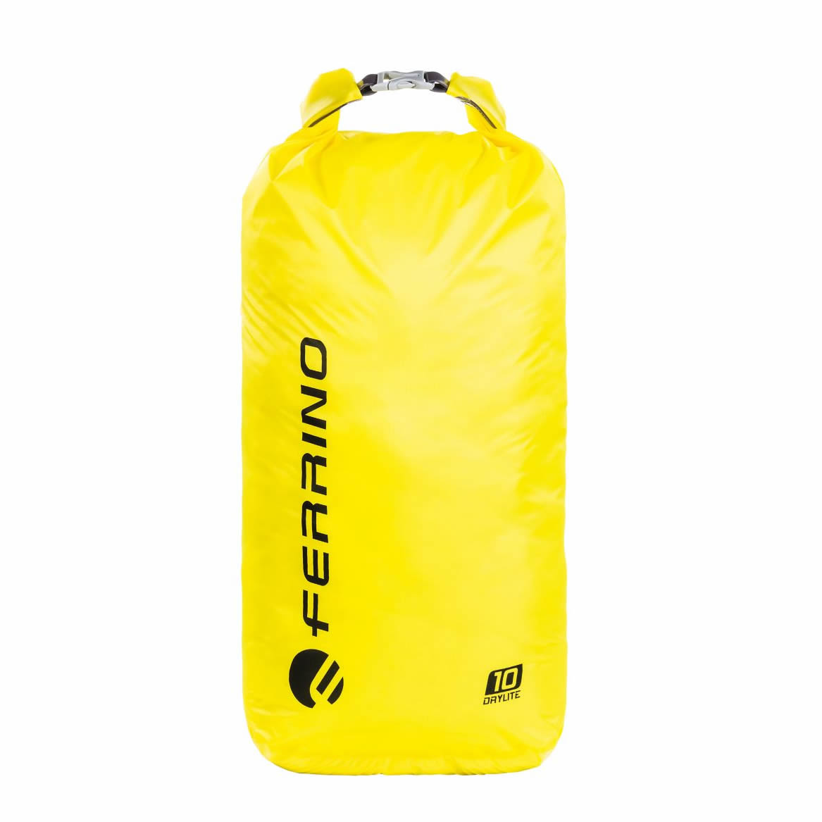 Ultraľahký vodotesný vak Ferrino Drylite 10l žltá