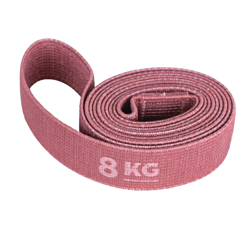 Posilňovacia guma inSPORTline Rand Strong 208x3,3 cm / 8 kg - Farba: Oranžová · záber 6