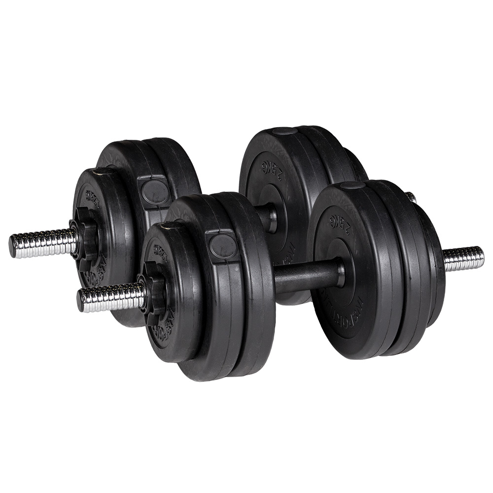 Jednoručný nakladací set inSPORTline CEM 2x12,5 KG