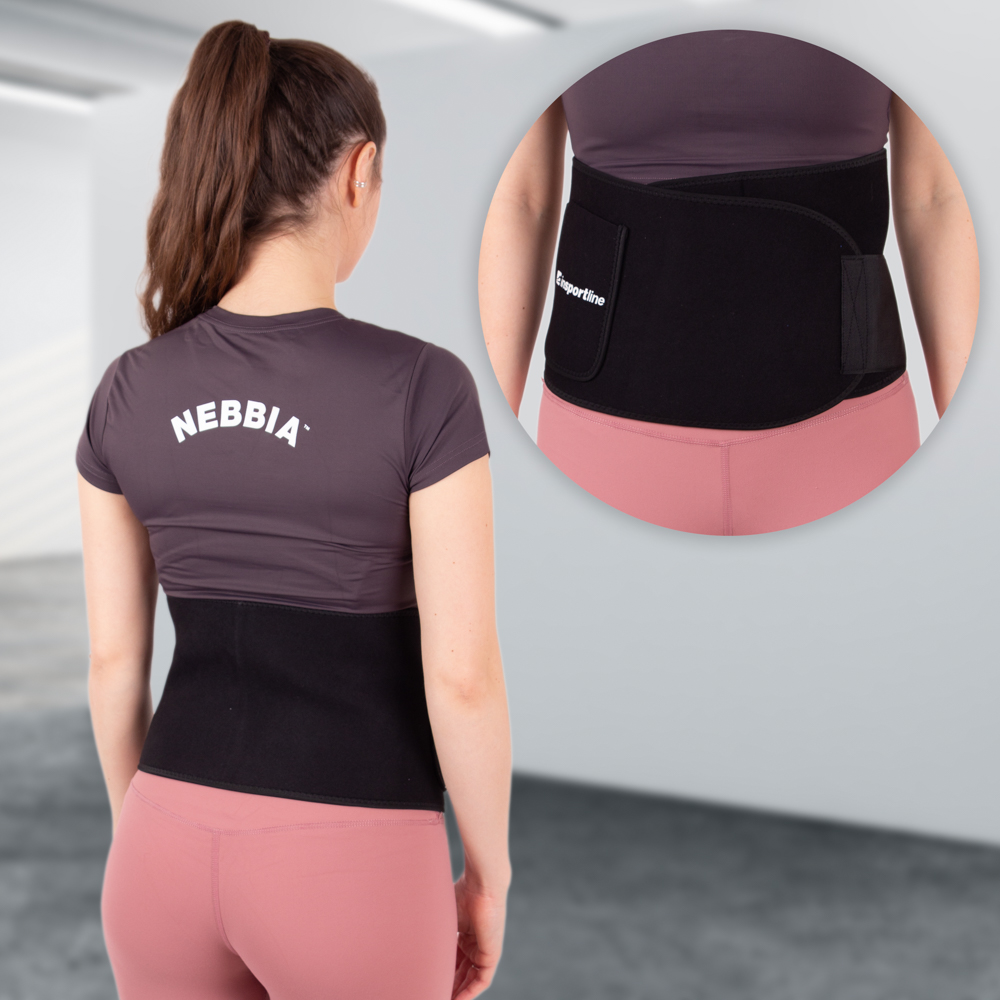 inSPORTline Waistpire čierna - XL