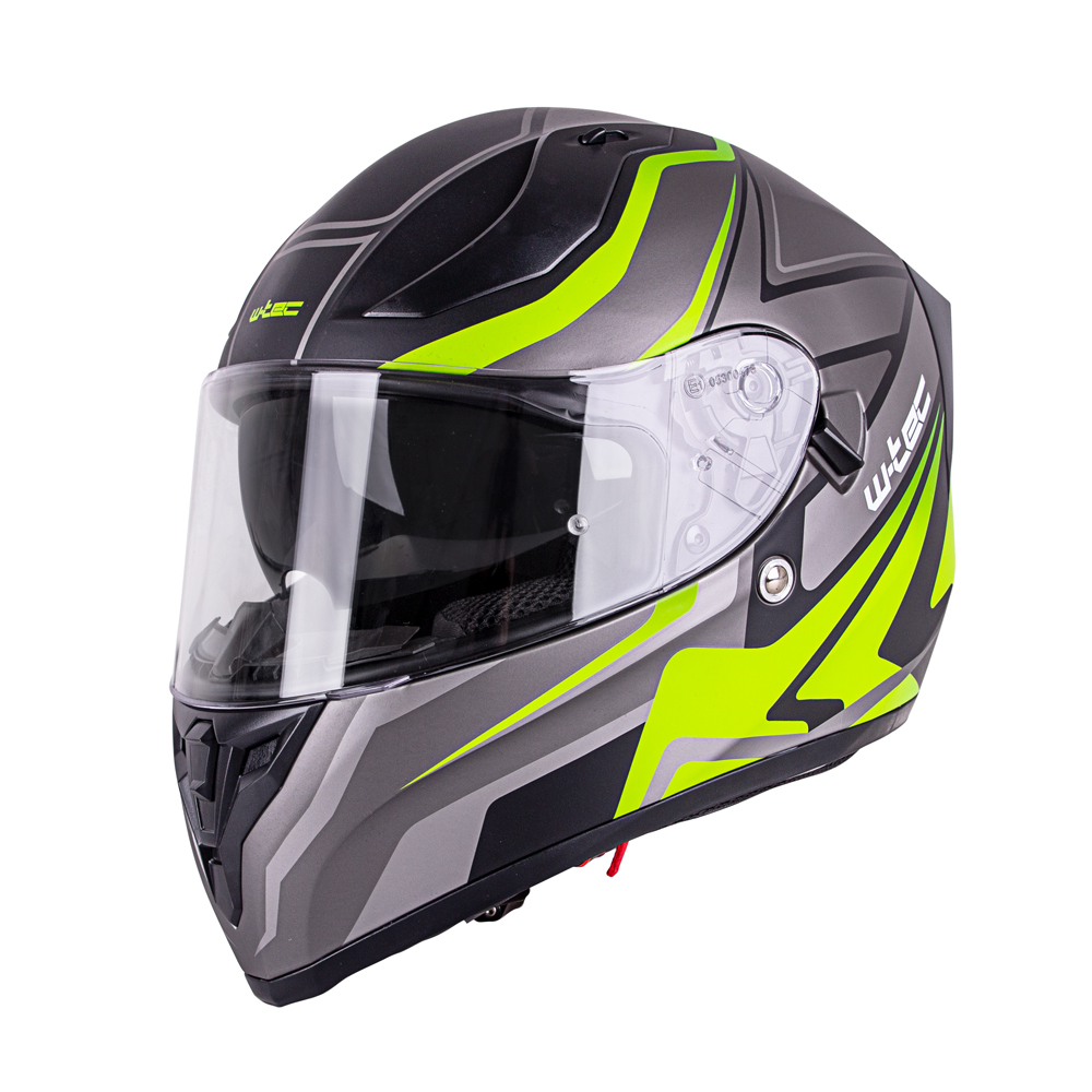 W-TEC V128 Graphic čierna-fluo žltá - XL (61-62)