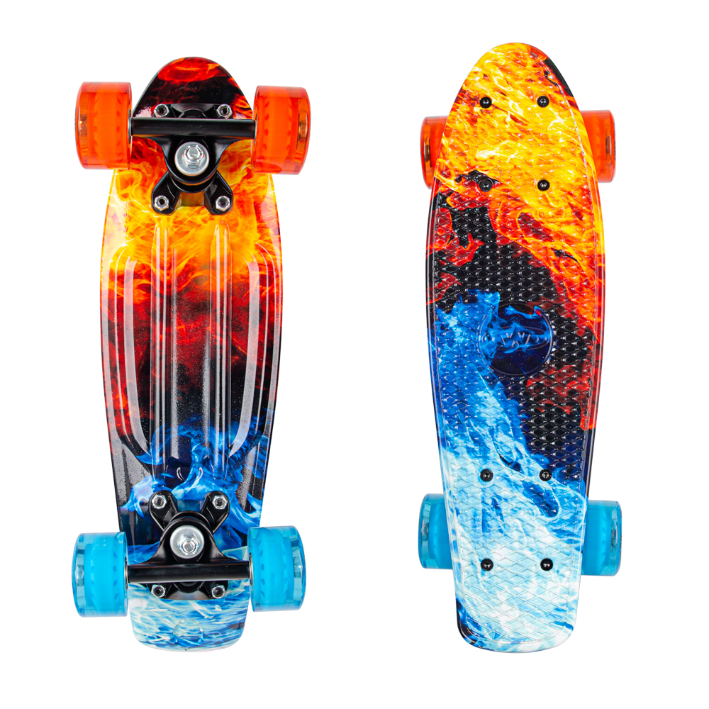 Mini pennyboard WORKER - Farba: Zelená · záber 7