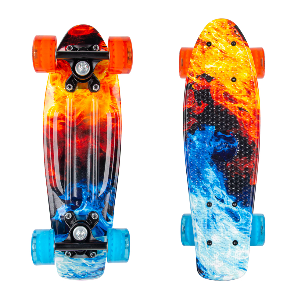 Mini pennyboard WORKER - Farba: Zelená · záber 2