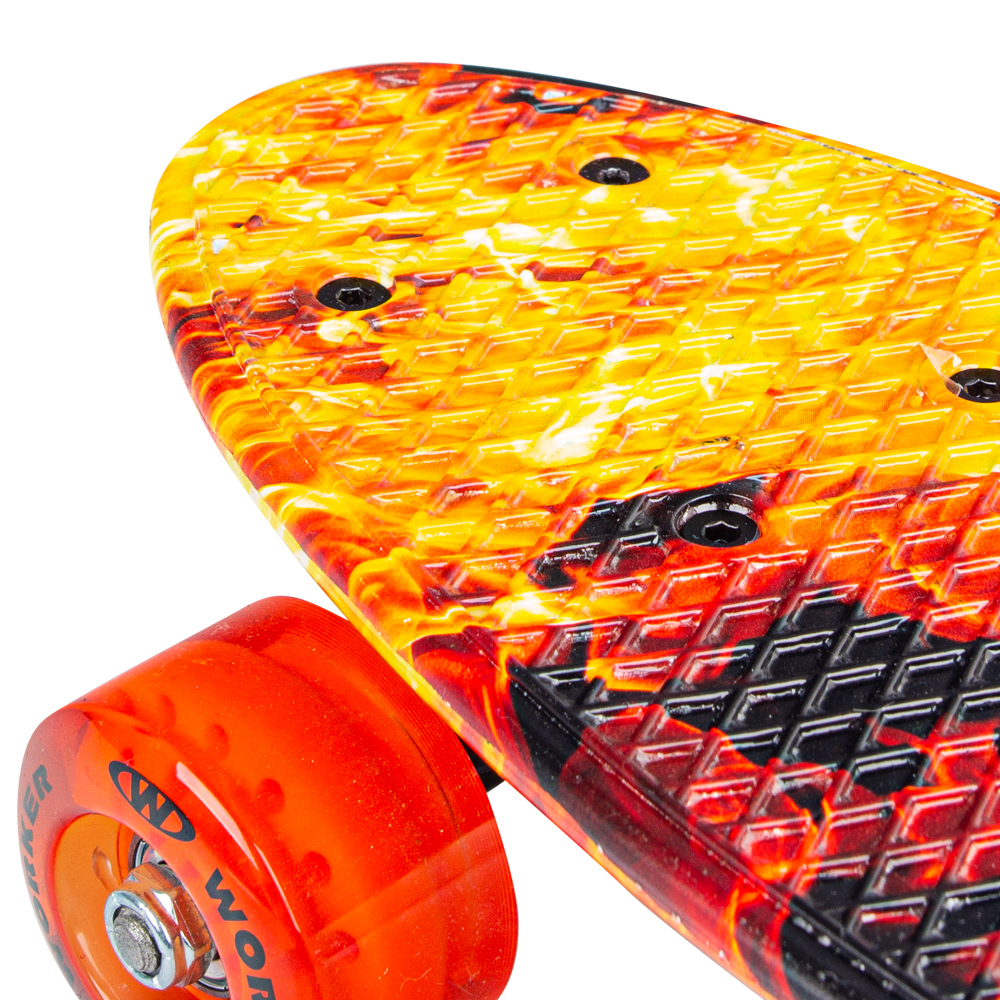 Mini pennyboard WORKER - Farba: Zelená · záber 3