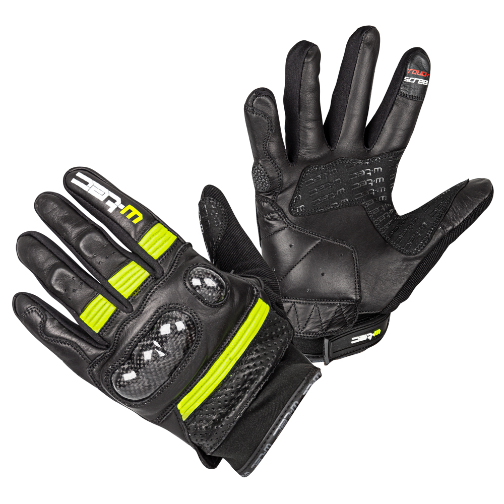 W-TEC Rushin Black-Fluo Yellow - XXL