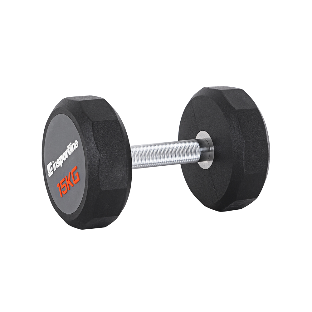 Jednoručná činka inSPORTline Profi CPU 15kg