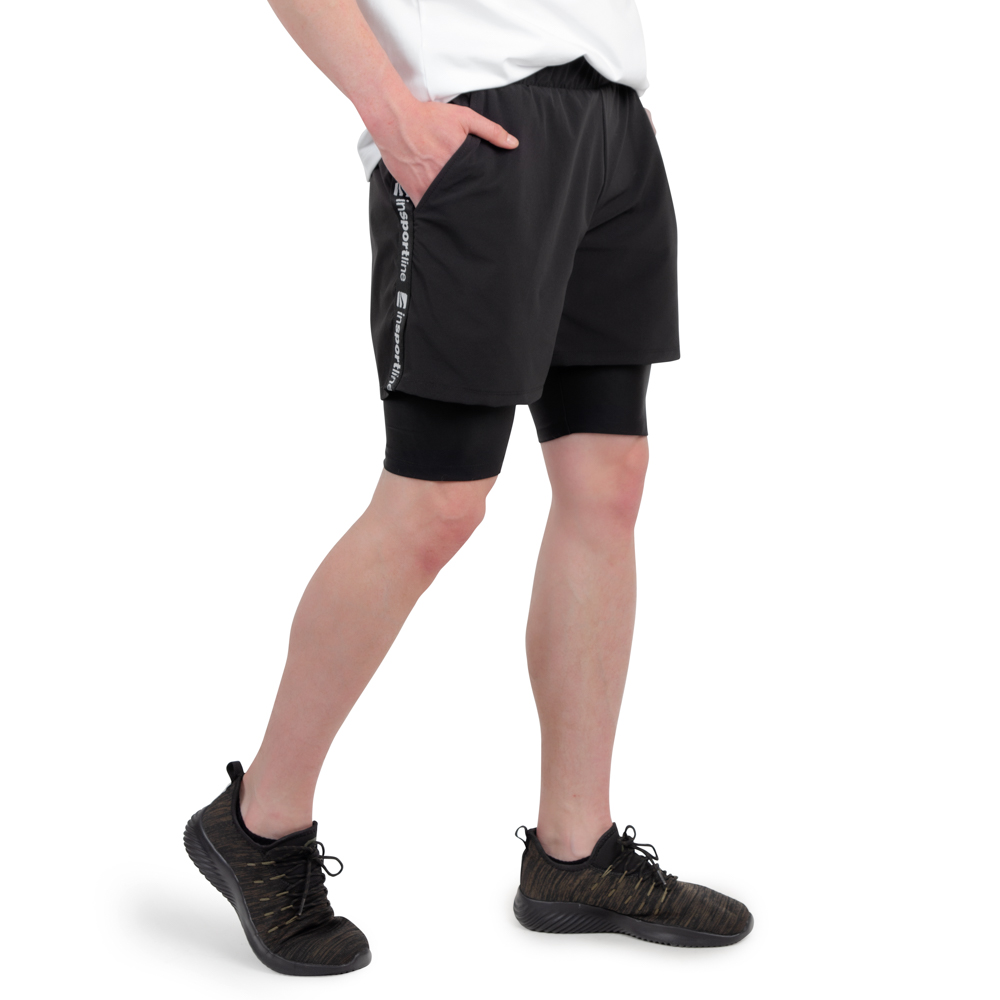 inSPORTline Closefit Short čierna - XL