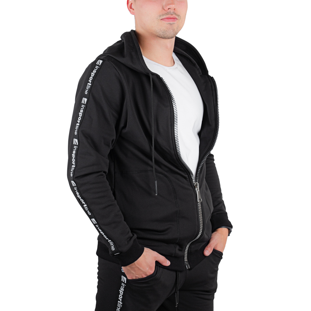 inSPORTline Comfyhoodie Man čierna - M