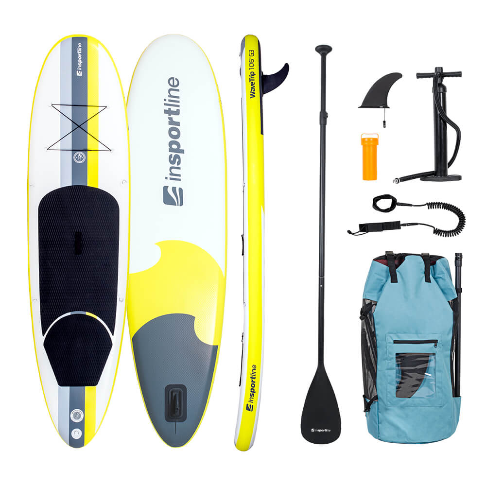 Paddleboard s príslušenstvom inSPORTline WaveTrip 10'6" G3