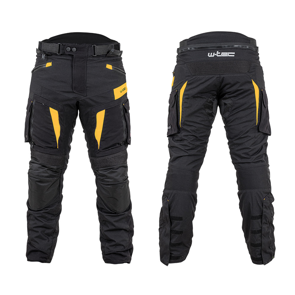 W-TEC Aircross kalhoty čierno-zlatá - 3XL