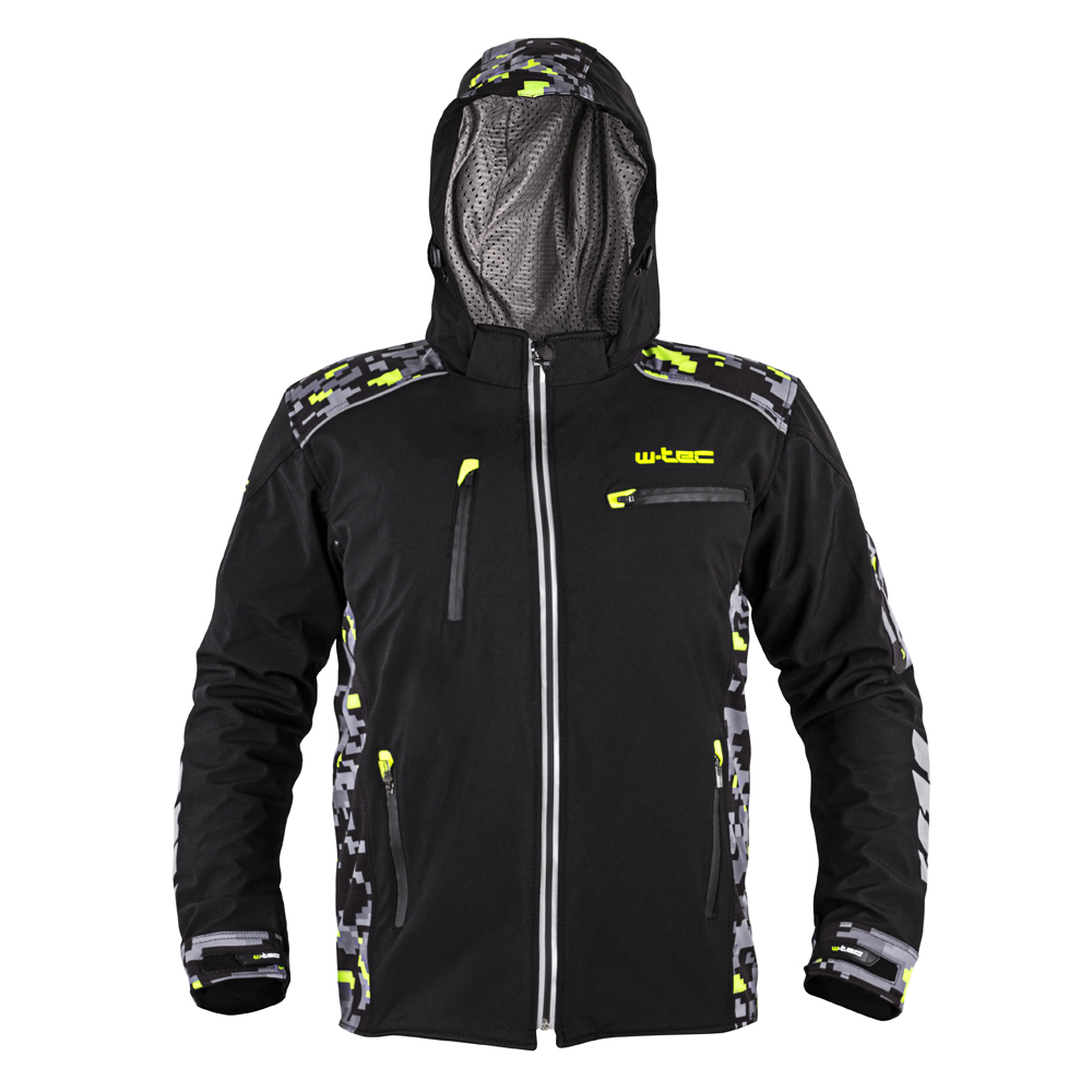 W-TEC Kybero čierna-fluo - 3XL