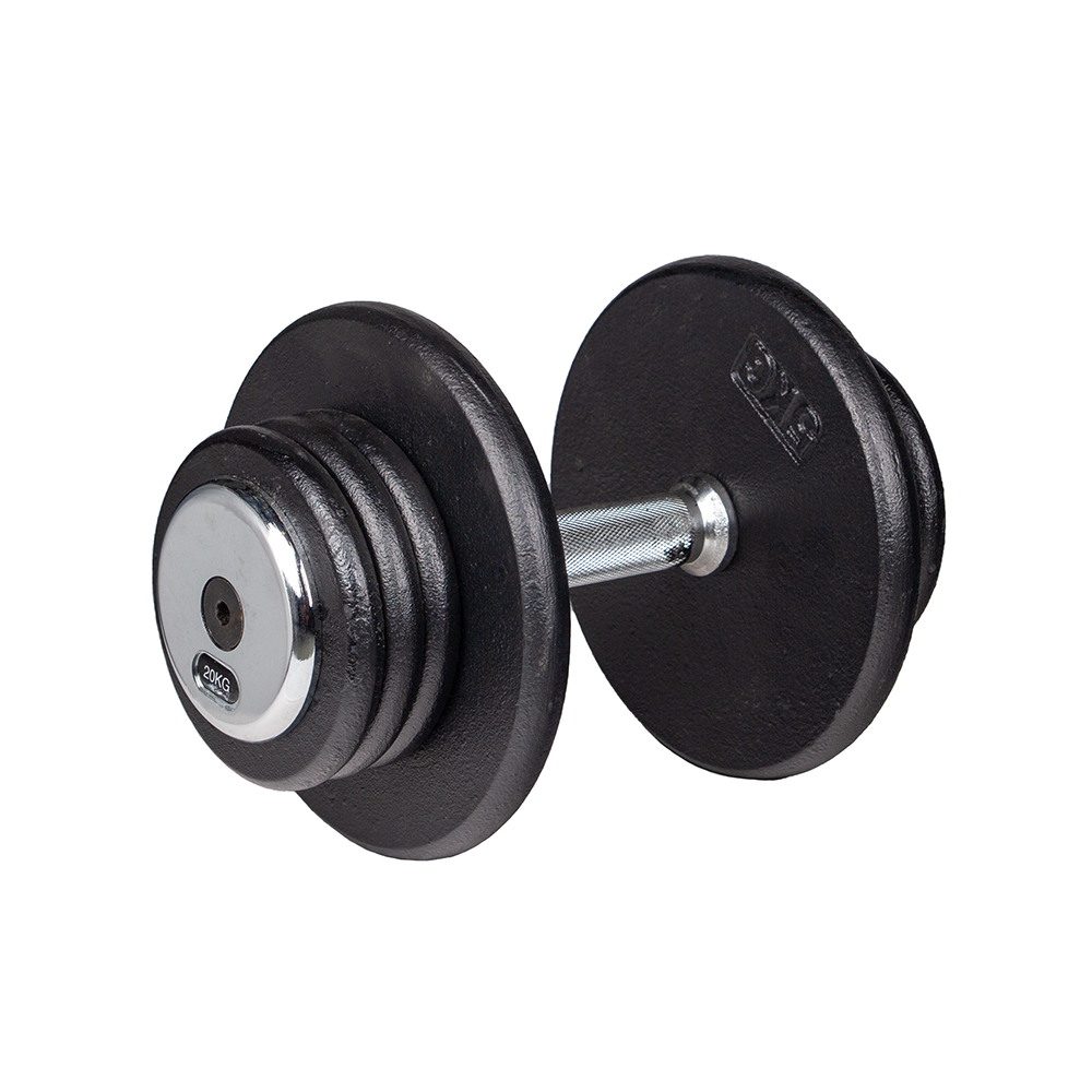 Jednoručná činka inSPORTline ProfiST 20 kg