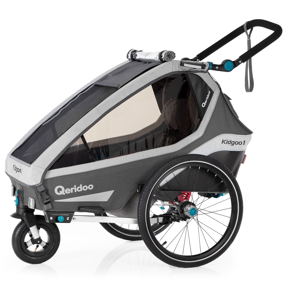Multifunkčný detský vozík Qeridoo KidGoo 1 2020 Anthracite Grey