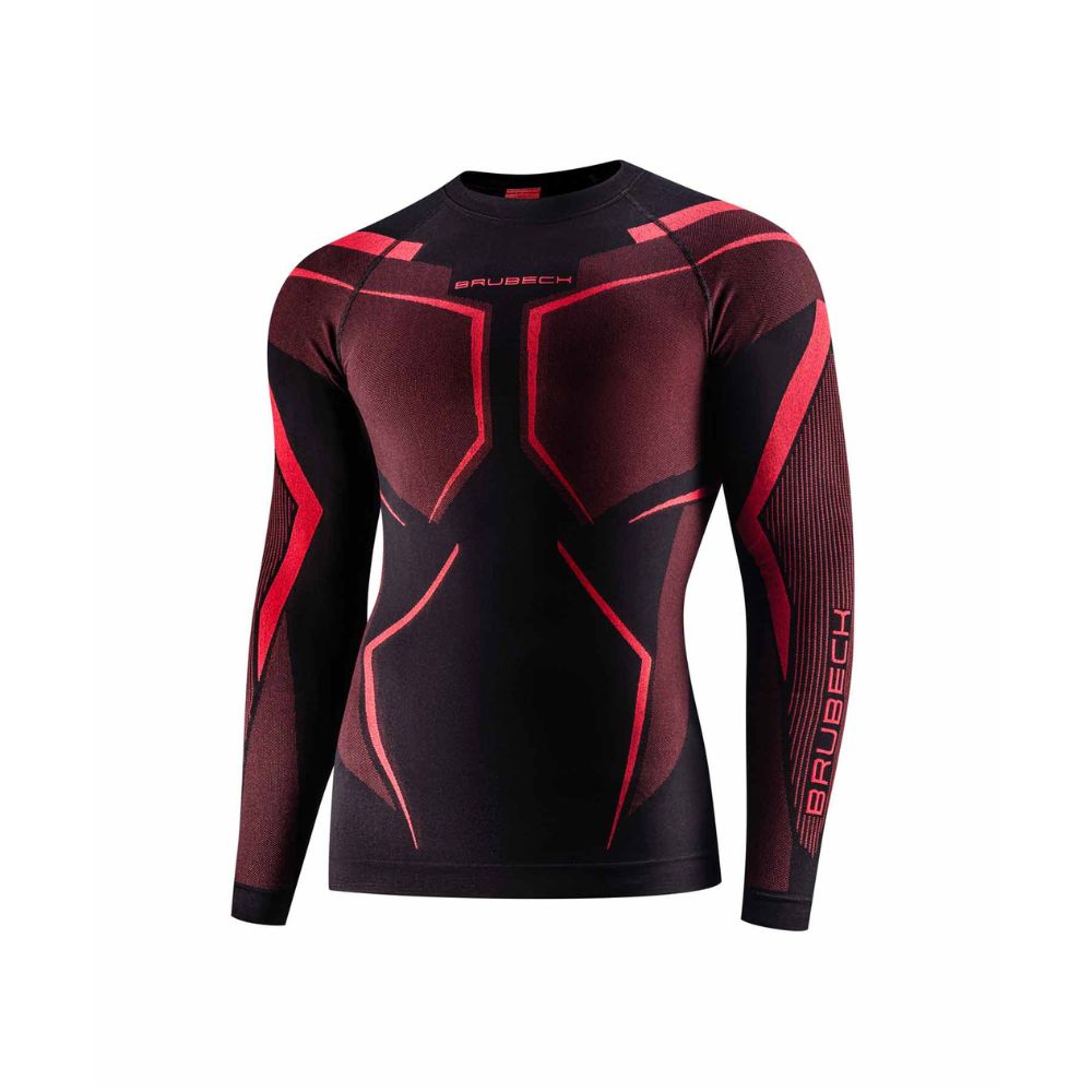 Brubeck Dry s dlouhým rukávem LS1743M Black/Graphite - M - Veľkosť: M · záber 7