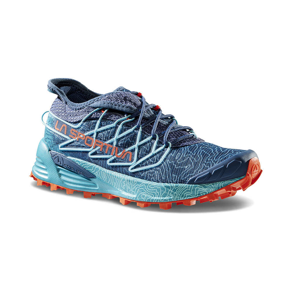 La Sportiva Mutant Woman SS23 Storm Blue/Cherry Tomato - 39