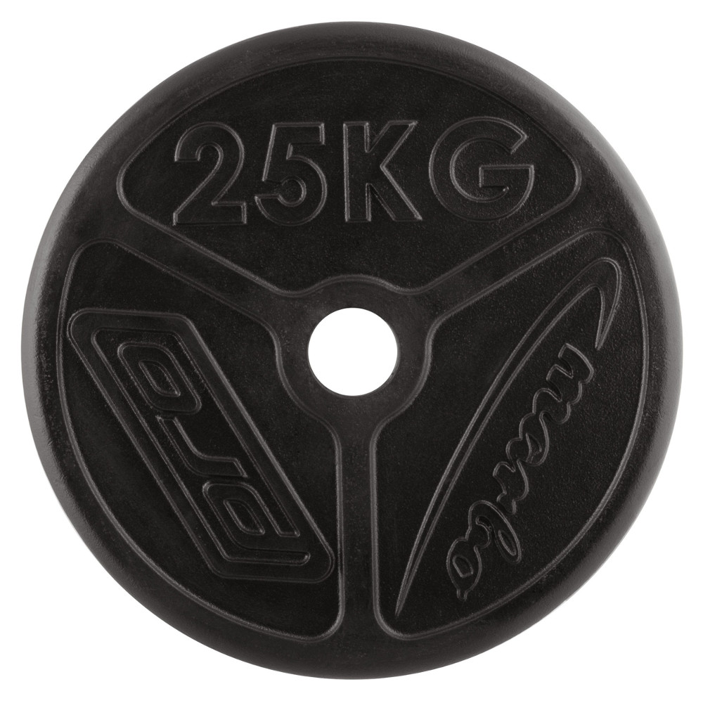 Olympijský liatinový kotúč Marbo Sport MW-O25 OLI 25 kg 50 mm