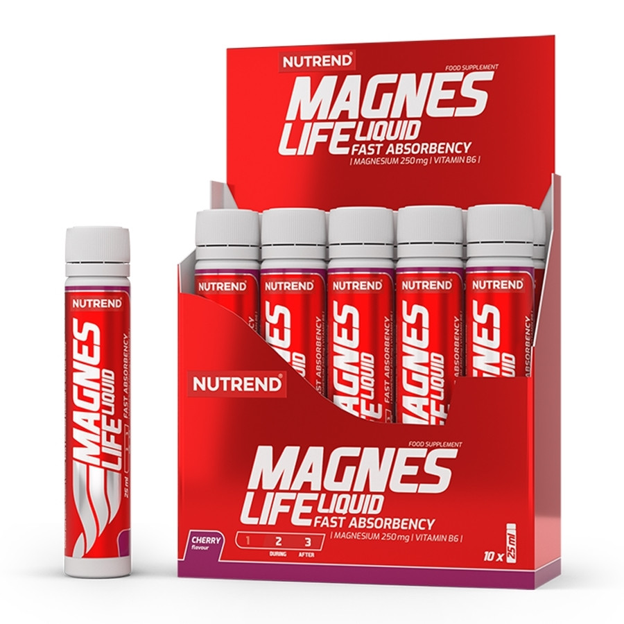 Nutrend Magneslife 10x25 ml višňa