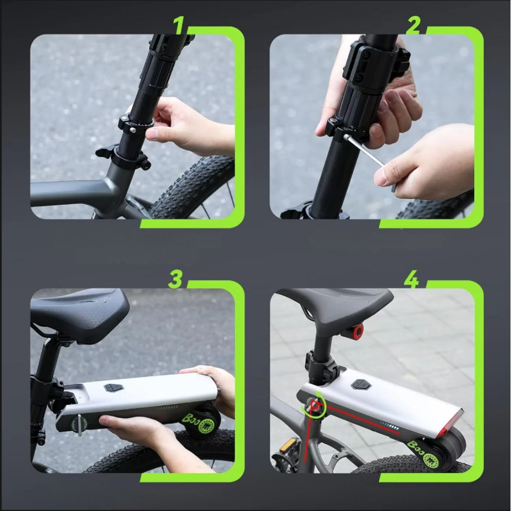P.wheel Prídavný motor na bicykel