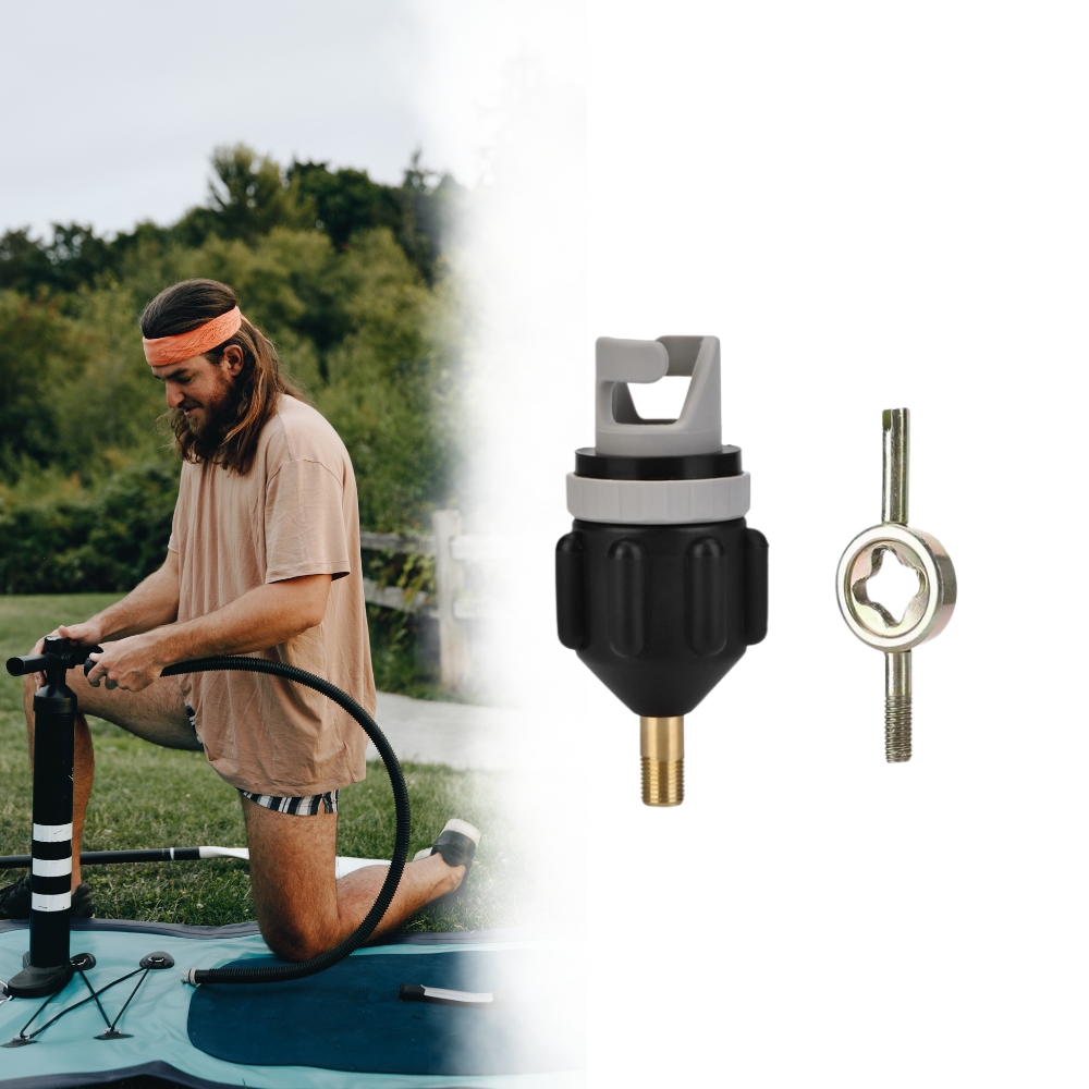 Nafukovací adaptér pre ventily paddleboardov inSPORTline s kľúčom
