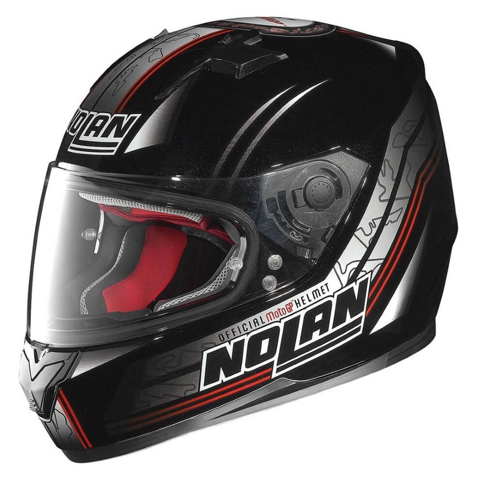 E-shop Nolan N64 Moto GP Metal Black S (55-56)