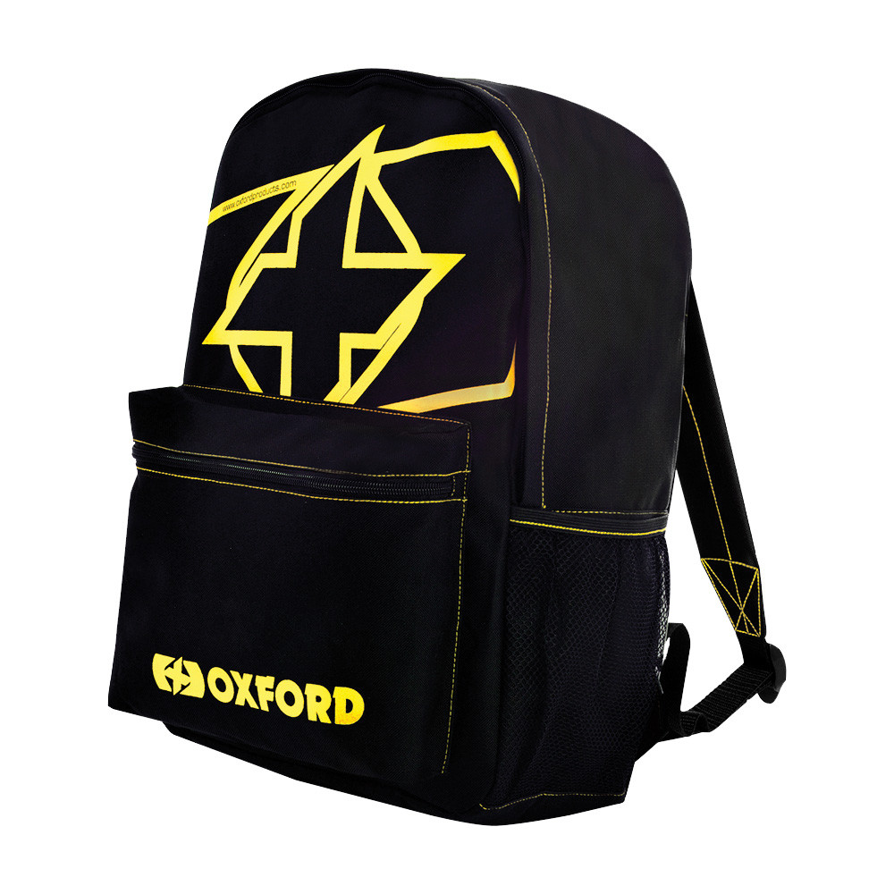 E-shop Oxford X-Rider Essential Backpack čierny/fluo žltý 15l
