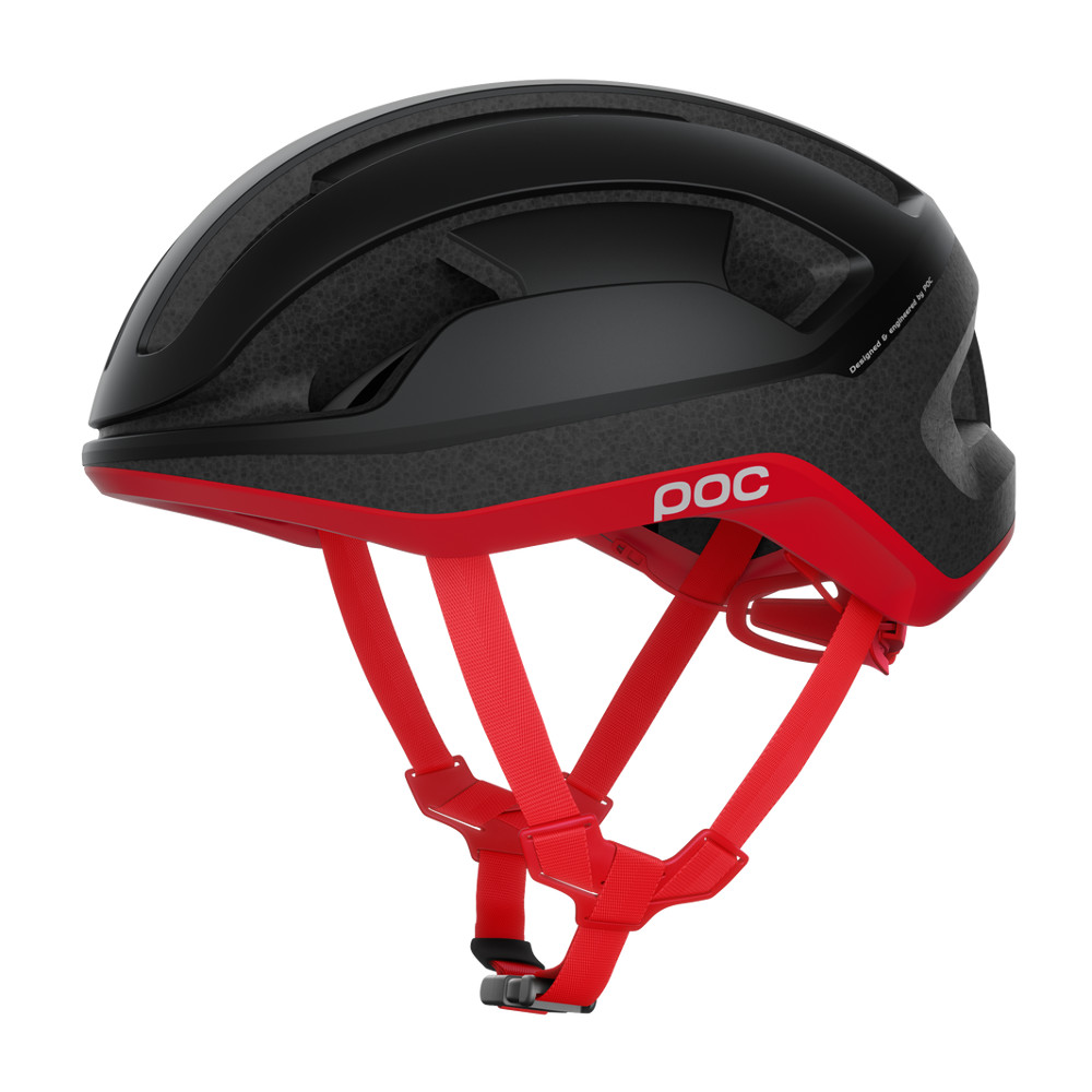 POC Omne Lite Uranium Black/Prismane Red Matt - M (54-59)