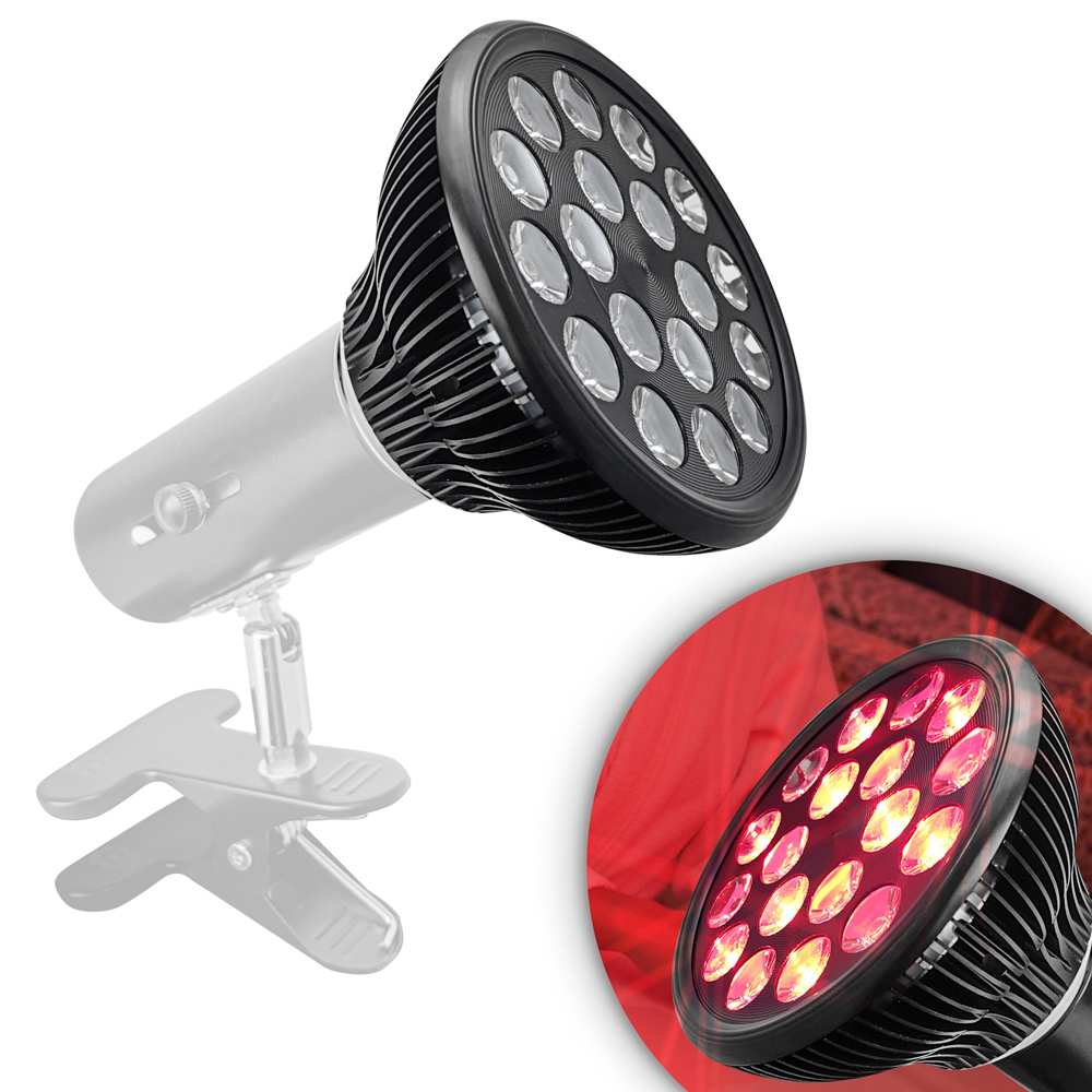 inSPORTline Náhradní infra žárovka 24W E27 čierna