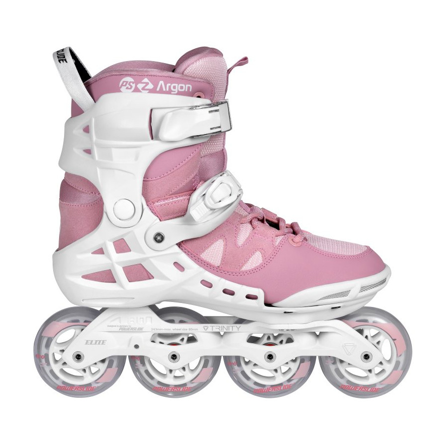 Kolieskové korčule Powerslide Phuzion Argon Rose 80 Trinity