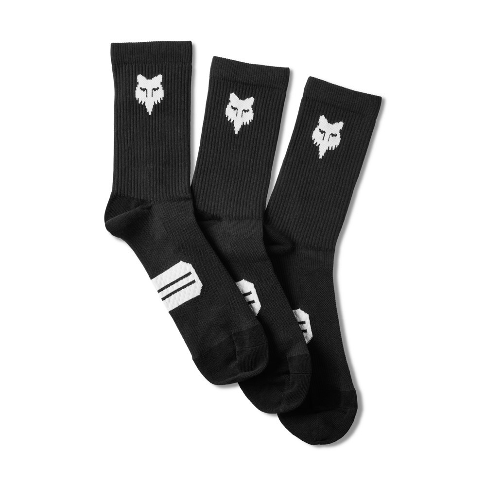 FOX 6" Ranger Sock Prepack 3 páry Black - L/XL (43-45)