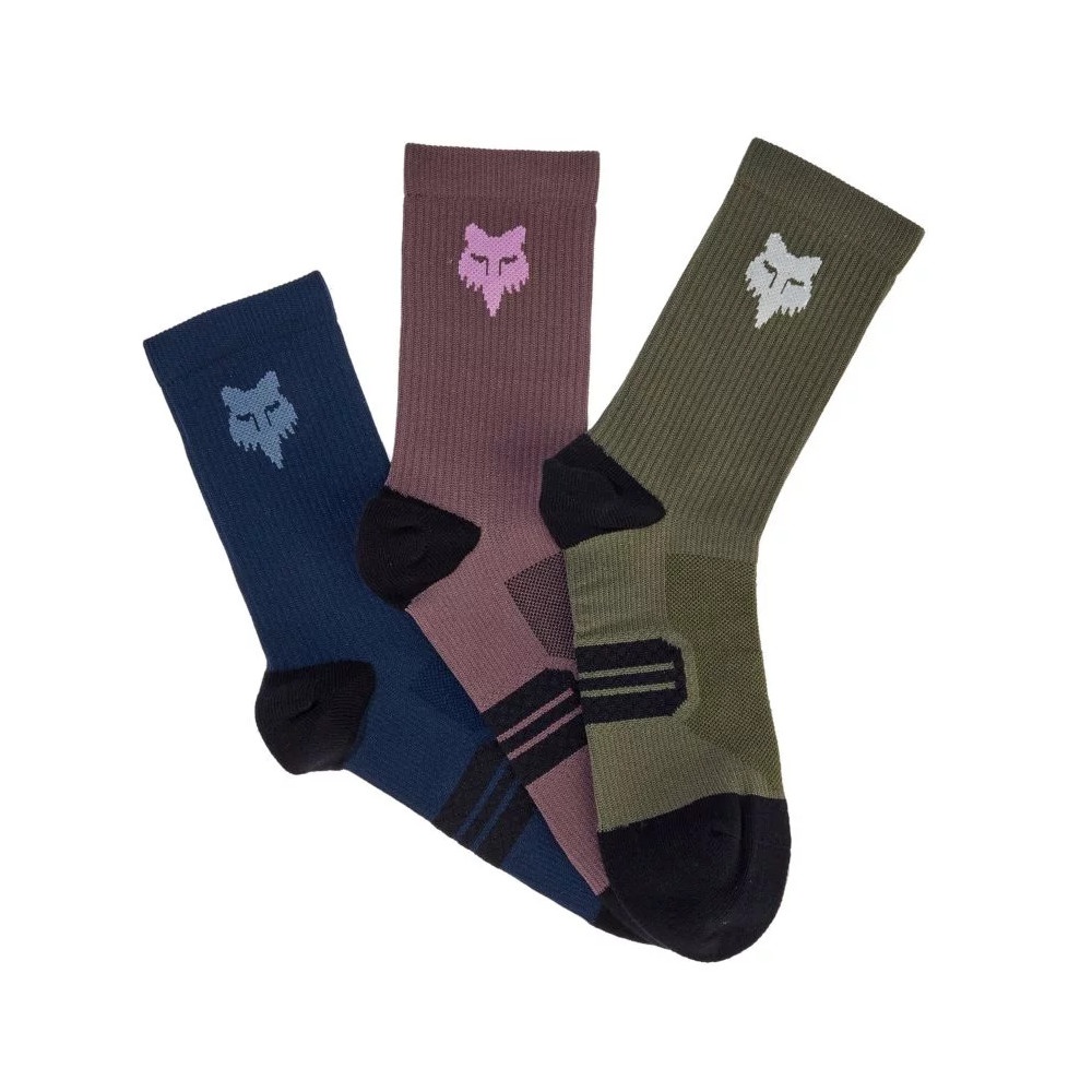 E-shop FOX 6" Ranger Sock Prepack 3 páry MULTICOLOUR - L/XL (43-45)