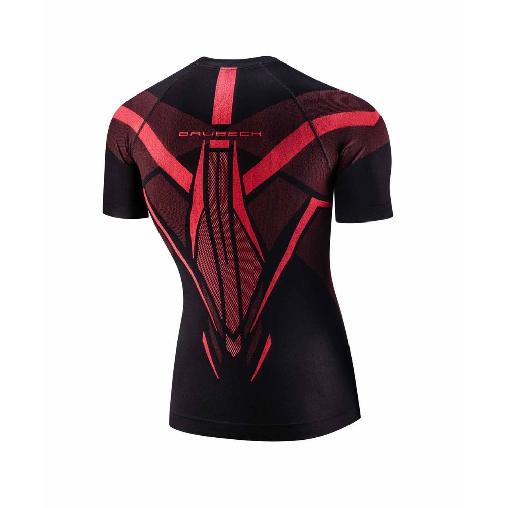 Brubeck Dry s krátkým rukávem SS1466M BLACK / GRAPHITE - M - Veľkosť: M · záber 8