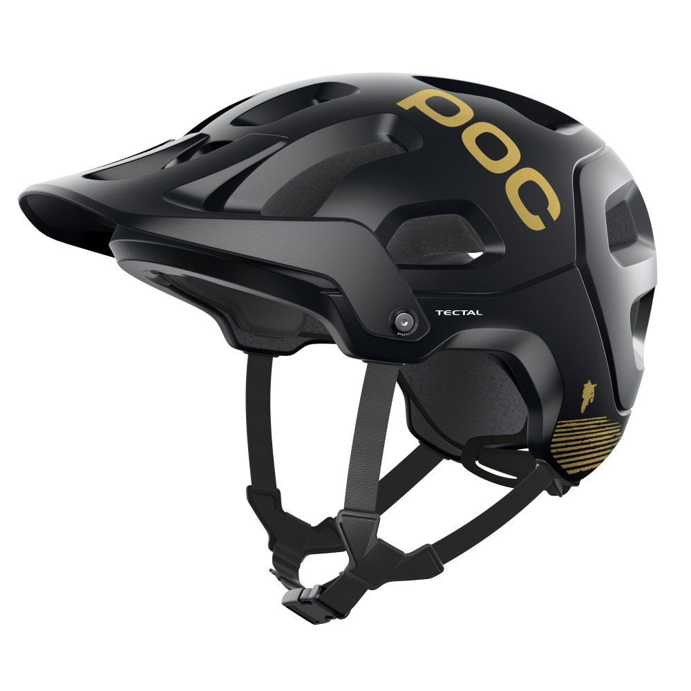 POC Tectal Fabio Ed. 2022 Uranium Black Matt/Gold - L (59-62)