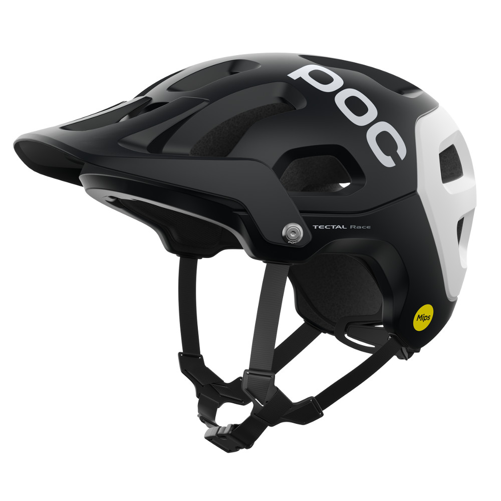 POC Tectal Race MIPS Uranium Black/Hydrogen White Matt - L (59-62)
